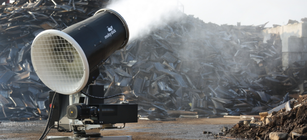 Dust binding as a perfect complement to the truck tire washing system