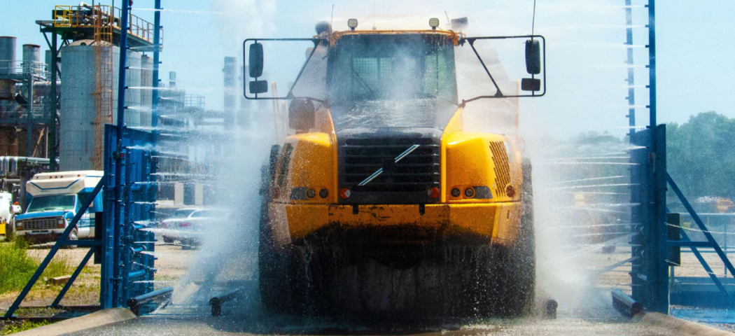 Clean construction machinery with Demucking